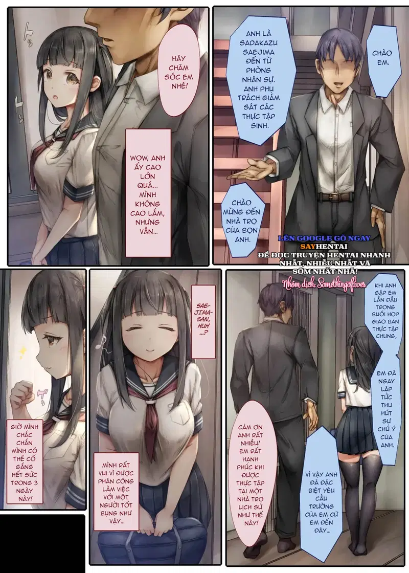 Cô bạn gái trong sáng ấy không thể chống cự_~Thực tập ‘đào tạo’ kiểu NTR dành cho thực tập sinh~ - Trang 7
