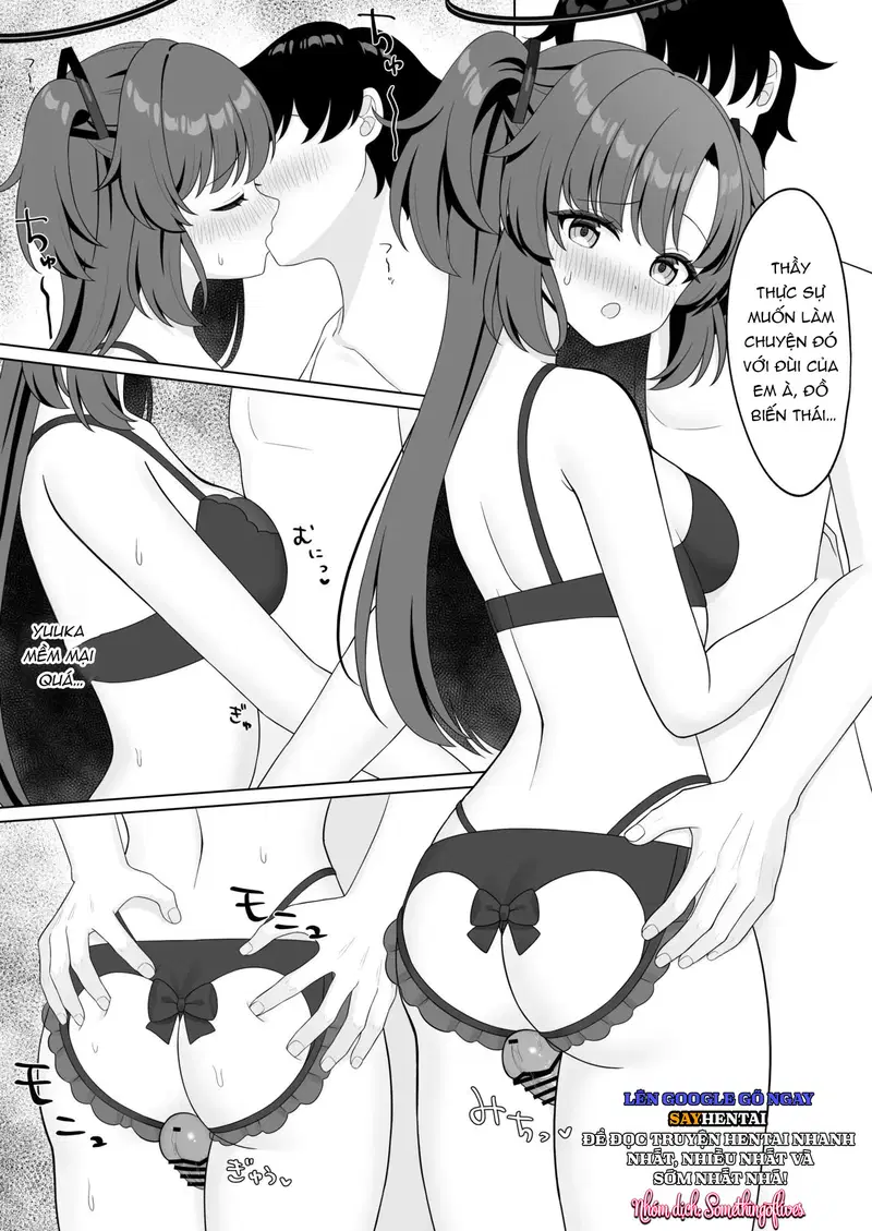 Sensei! Sao lại có cái đồ lót trông mờ ám thế này! - Trang 8