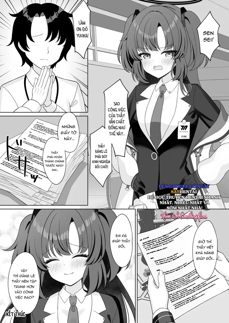 Sensei! Sao lại có cái đồ lót trông mờ ám thế này! - Trang 21