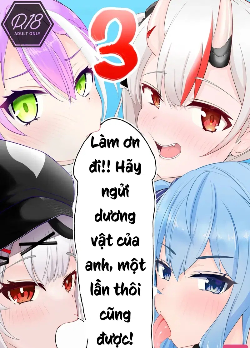 Làm ơn đi!! Hãy ngửi dương vật của anh, một lần thôi cũng được 3 - Trang 1