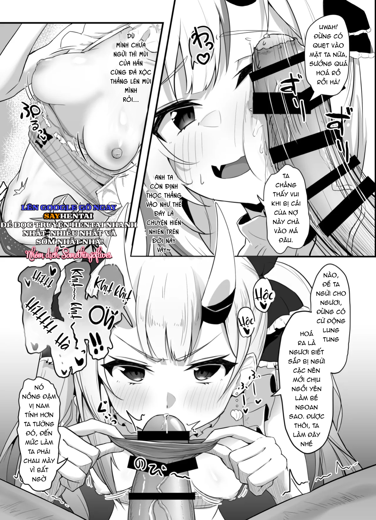 Làm ơn đi!! Hãy ngửi dương vật của anh, một lần thôi cũng được 3 - Trang 4