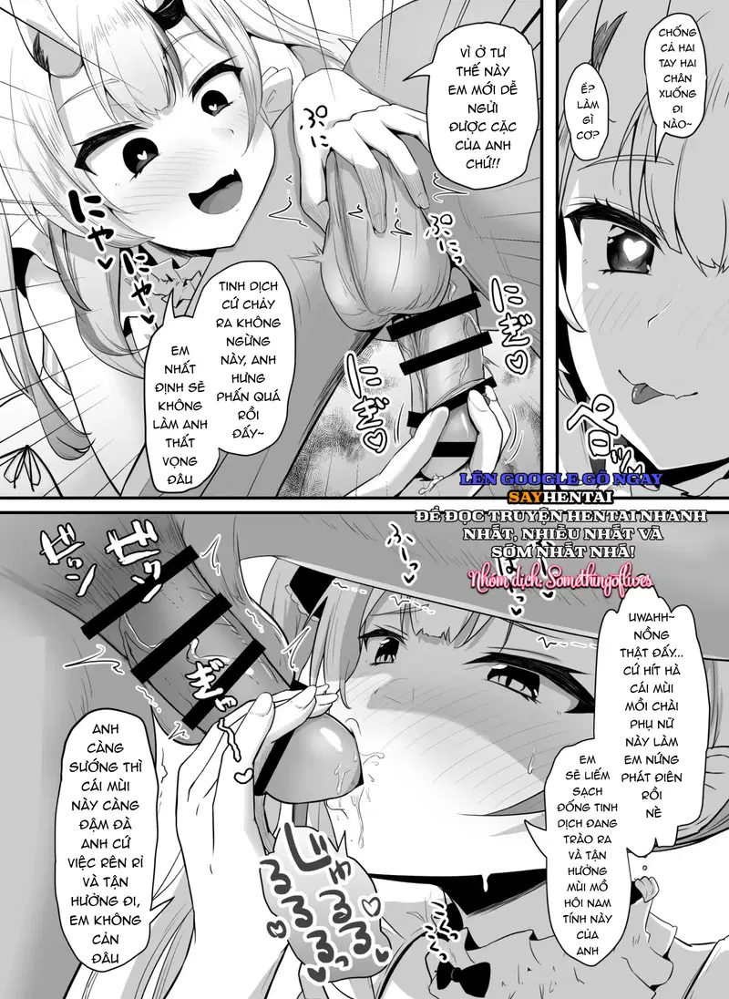 Làm ơn đi!! Hãy ngửi dương vật của anh, một lần thôi cũng được 3 - Trang 5