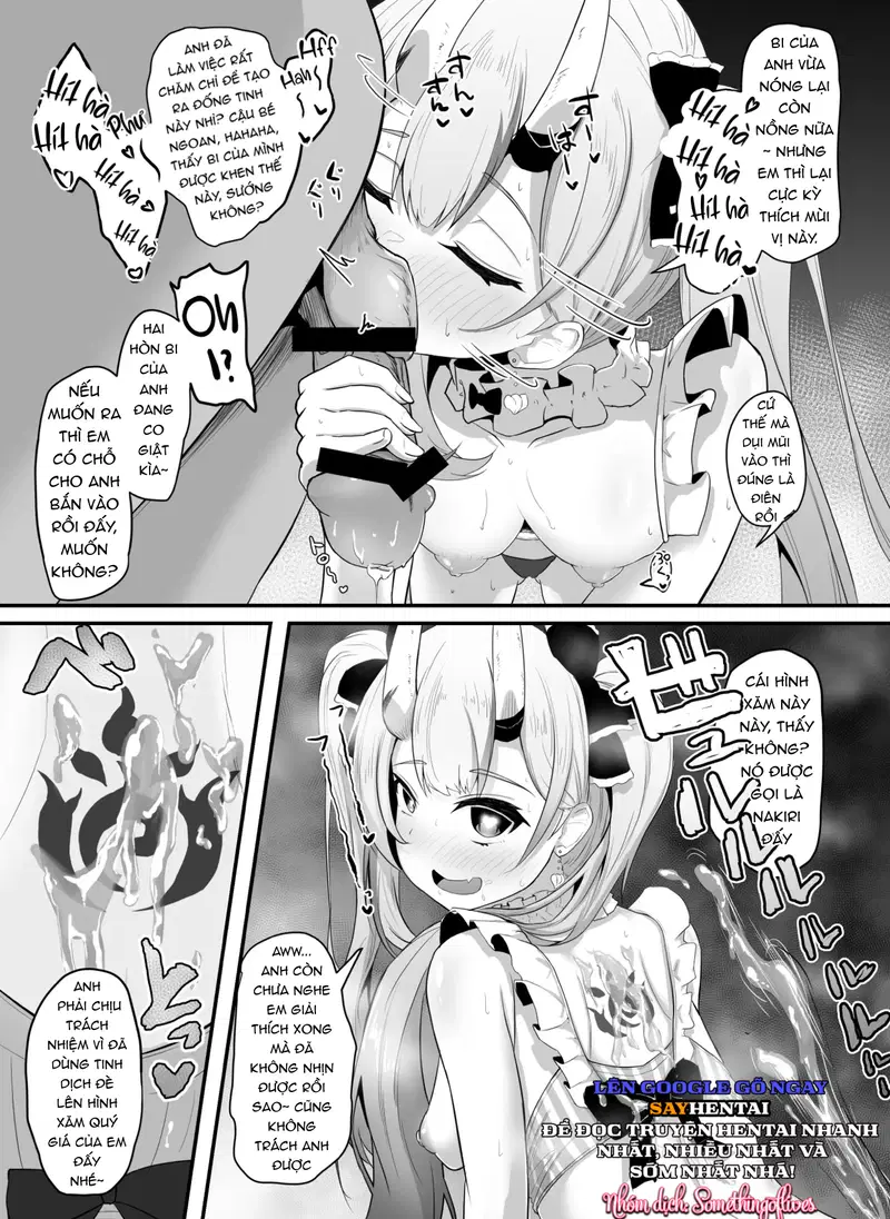Làm ơn đi!! Hãy ngửi dương vật của anh, một lần thôi cũng được 3 - Trang 6