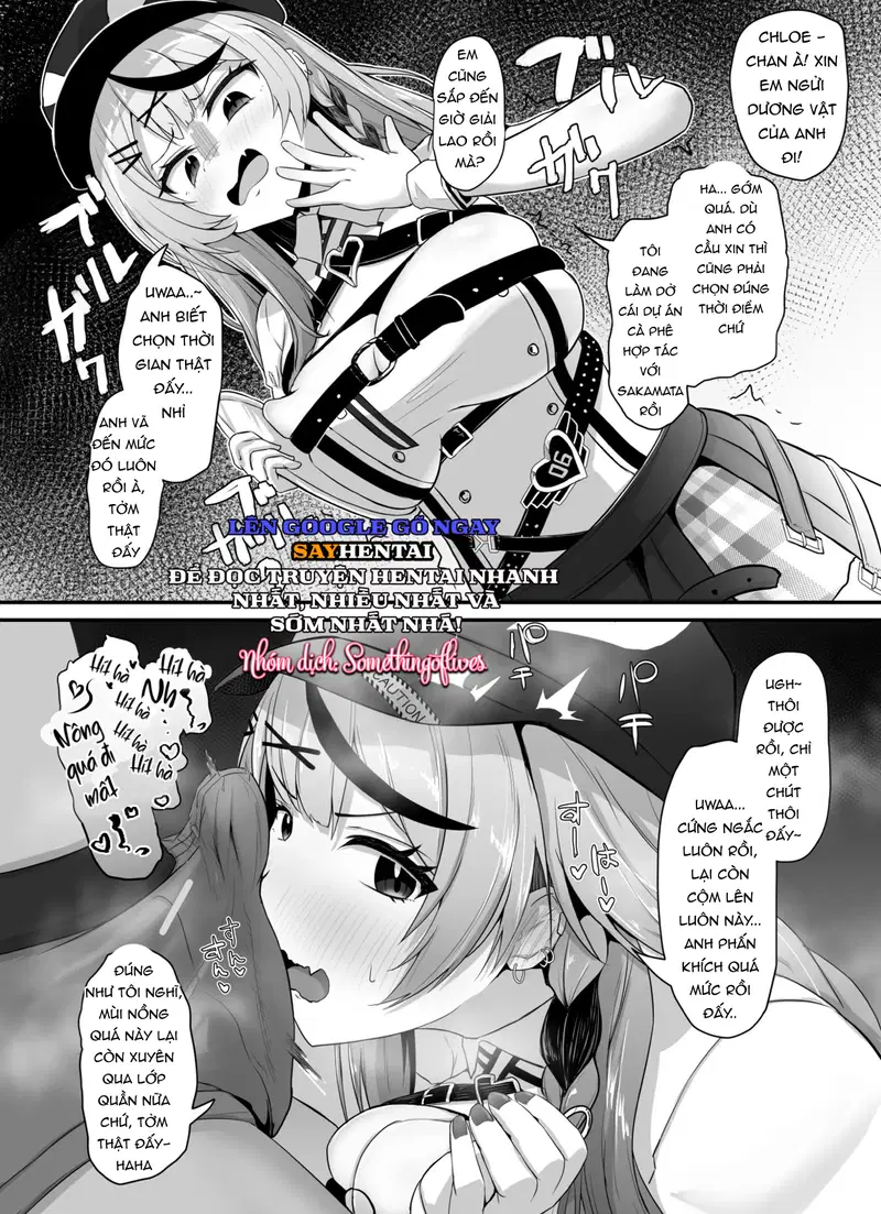 Làm ơn đi!! Hãy ngửi dương vật của anh, một lần thôi cũng được 3 - Trang 11