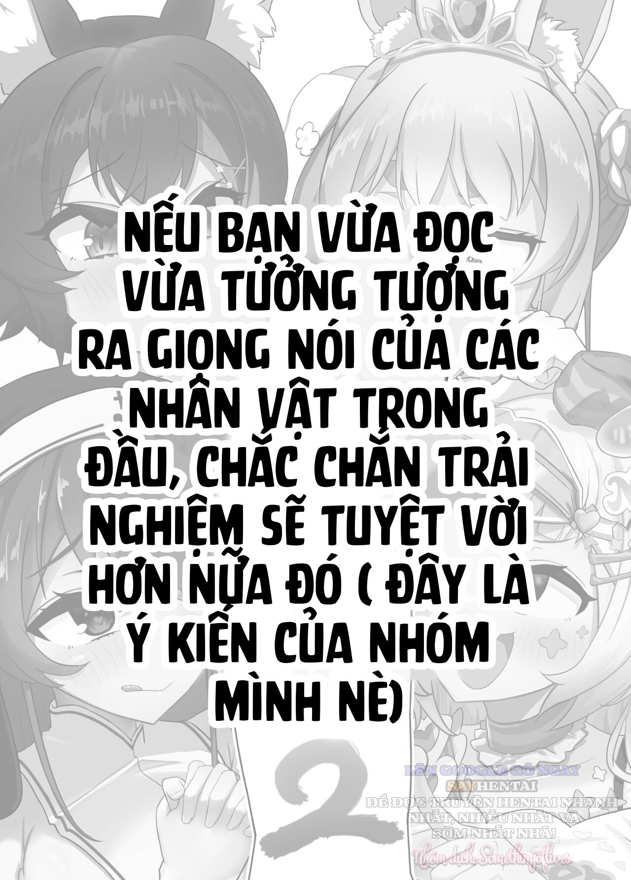 Làm ơn đi!! Hãy ngửi dương vật của anh, một lần thôi cũng được 2 - Trang 2