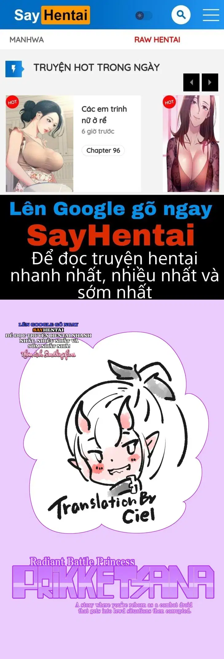 Chuyển Sinh Thành Công Cụ Chiến Đấu, Tôi Bị Hiếp Dâm. - Trang 1