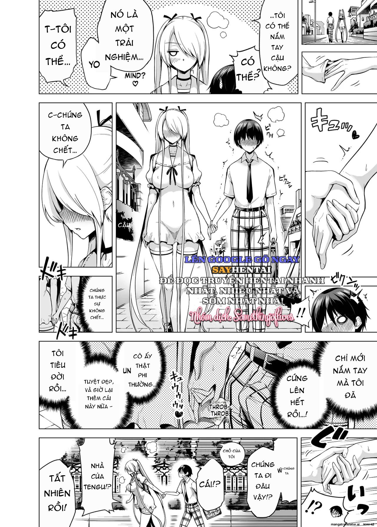 Trải nghiệm bị vắt khô cùng ba chị em succubus nóng bỏng 1 - Trang 5