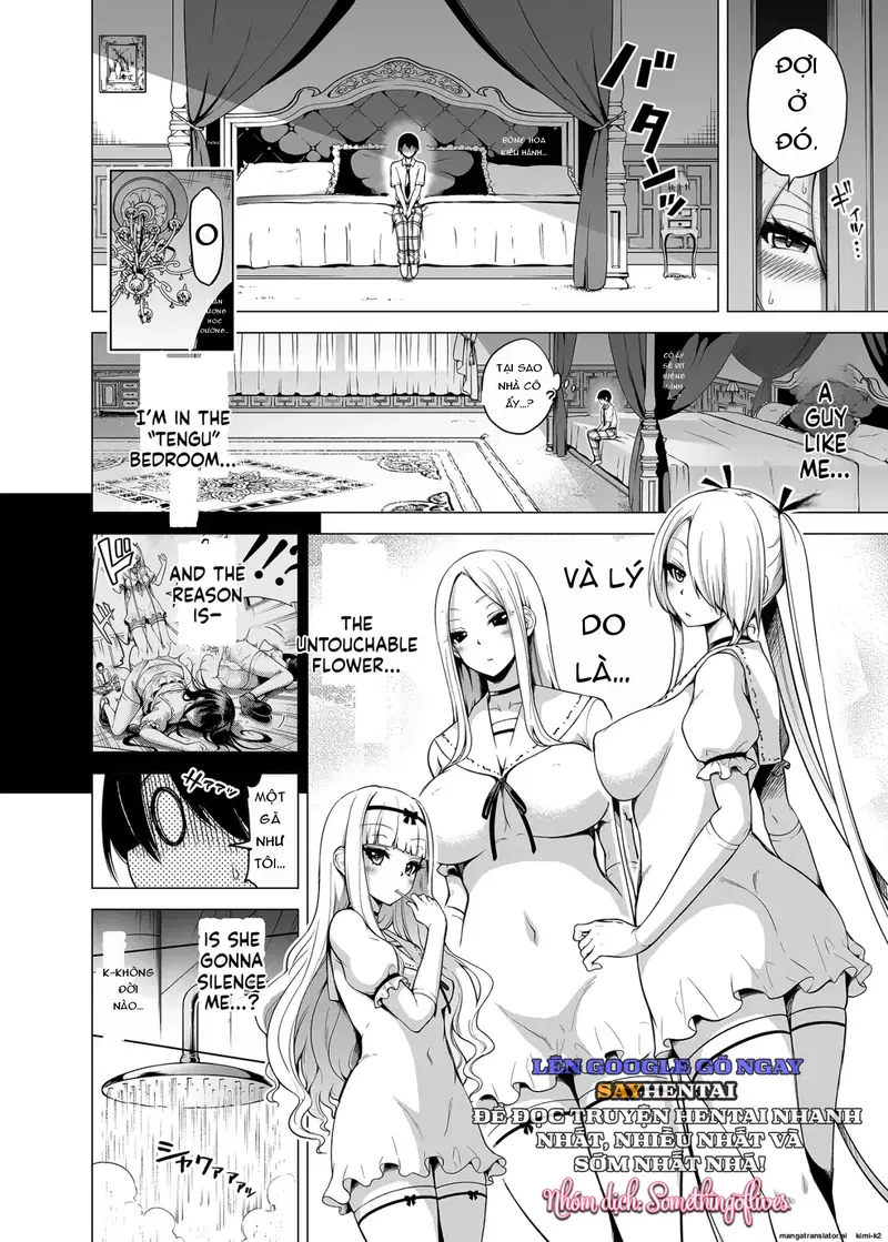 Trải nghiệm bị vắt khô cùng ba chị em succubus nóng bỏng 1 - Trang 8