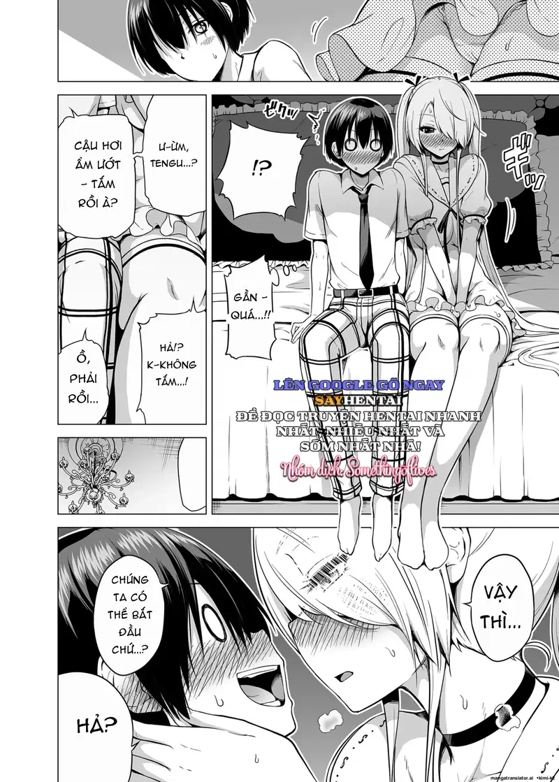 Trải nghiệm bị vắt khô cùng ba chị em succubus nóng bỏng 1 - Trang 13