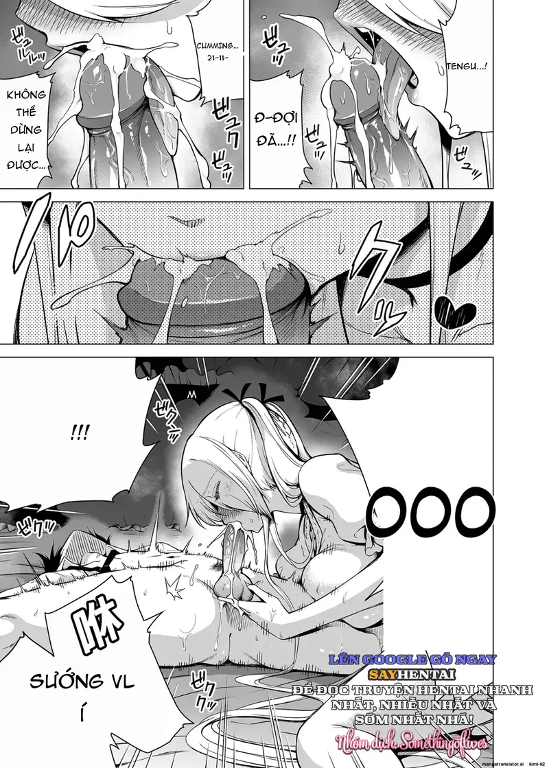 Trải nghiệm bị vắt khô cùng ba chị em succubus nóng bỏng 1 - Trang 18