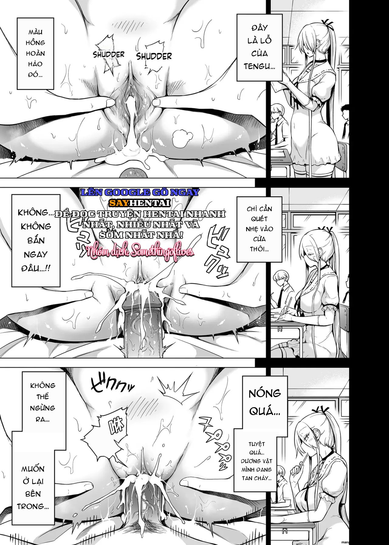 Trải nghiệm bị vắt khô cùng ba chị em succubus nóng bỏng 1 - Trang 18