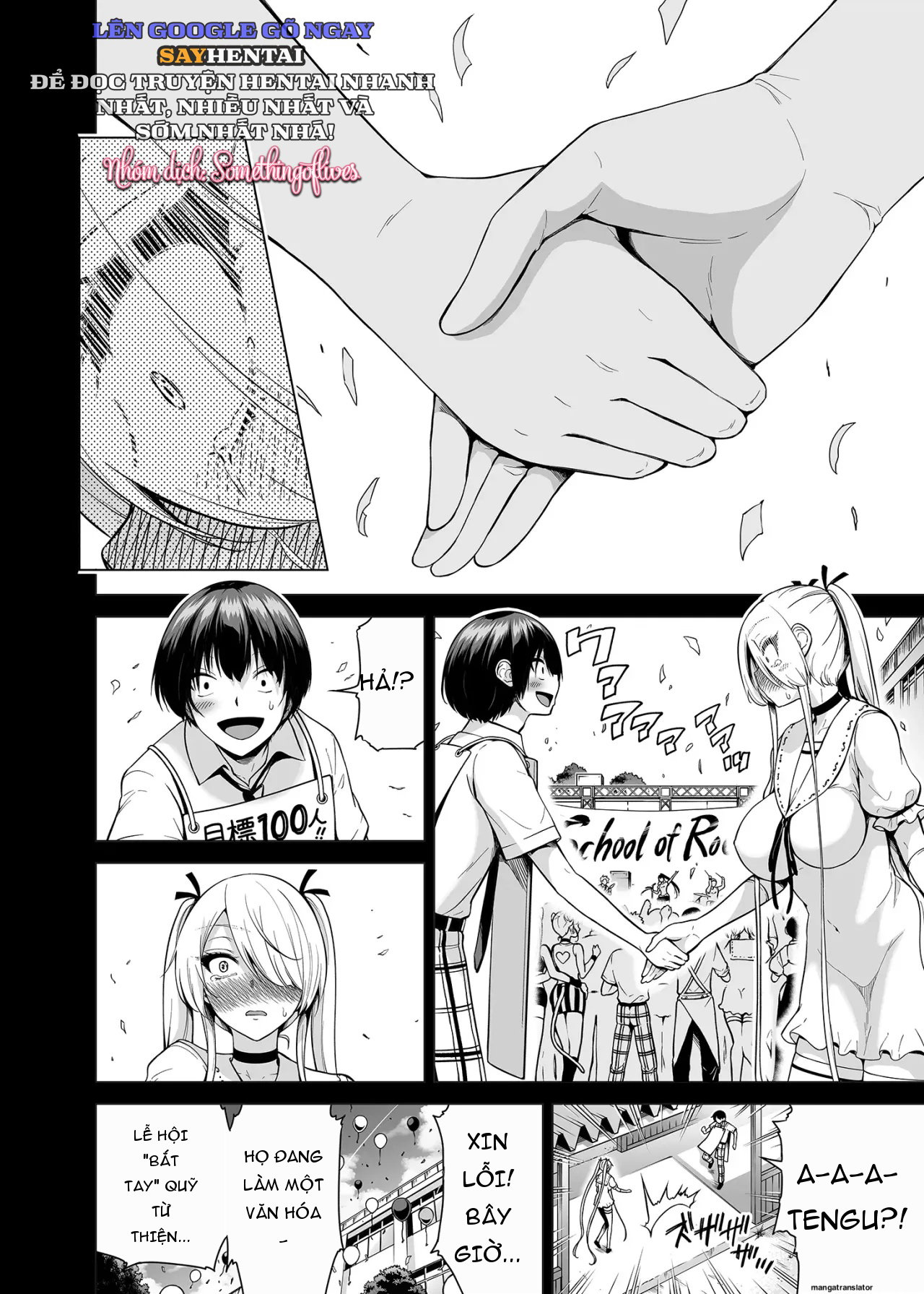 Trải nghiệm bị vắt khô cùng ba chị em succubus nóng bỏng 1 - Trang 10