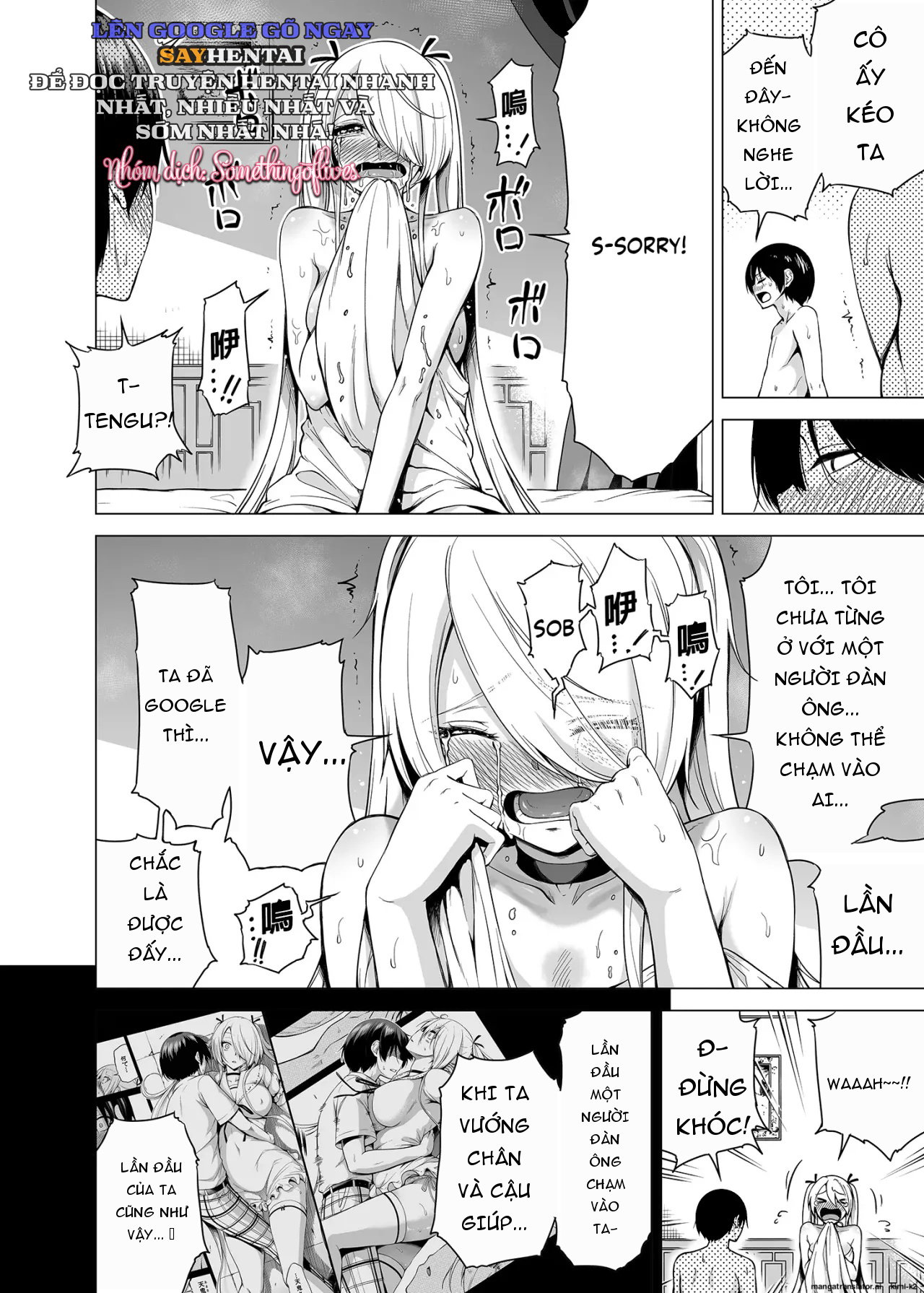 Trải nghiệm bị vắt khô cùng ba chị em succubus nóng bỏng 1 - Trang 17