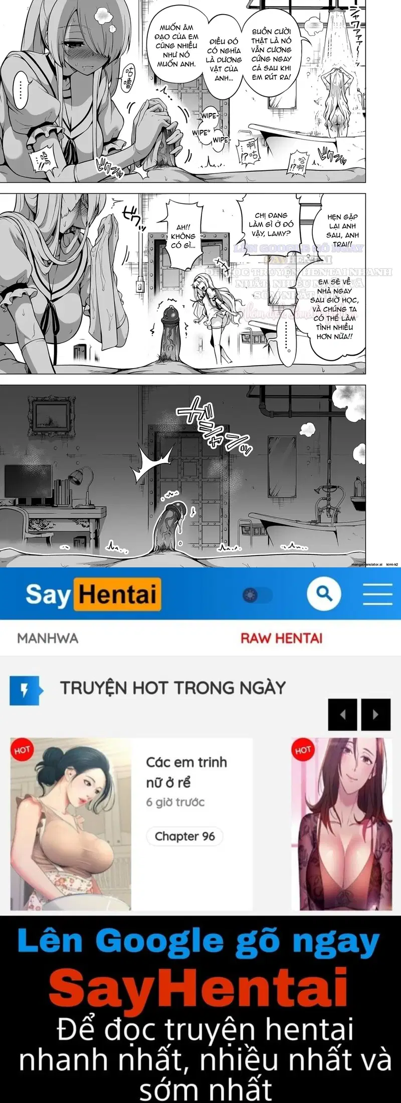 Trải nghiệm bị vắt khô cùng ba chị em succubus nóng bỏng 3 - Trang 20