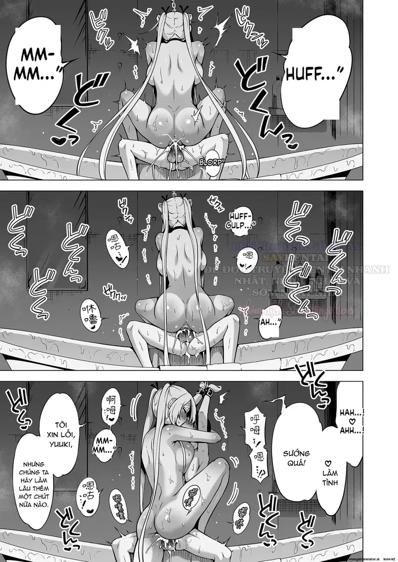Trải nghiệm bị vắt khô cùng ba chị em succubus nóng bỏng 3 - Trang 14