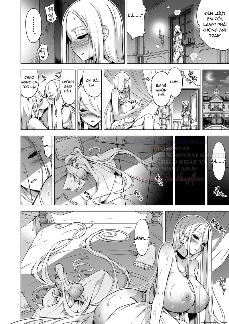 Trải nghiệm bị vắt khô cùng ba chị em succubus nóng bỏng 3 - Trang 15