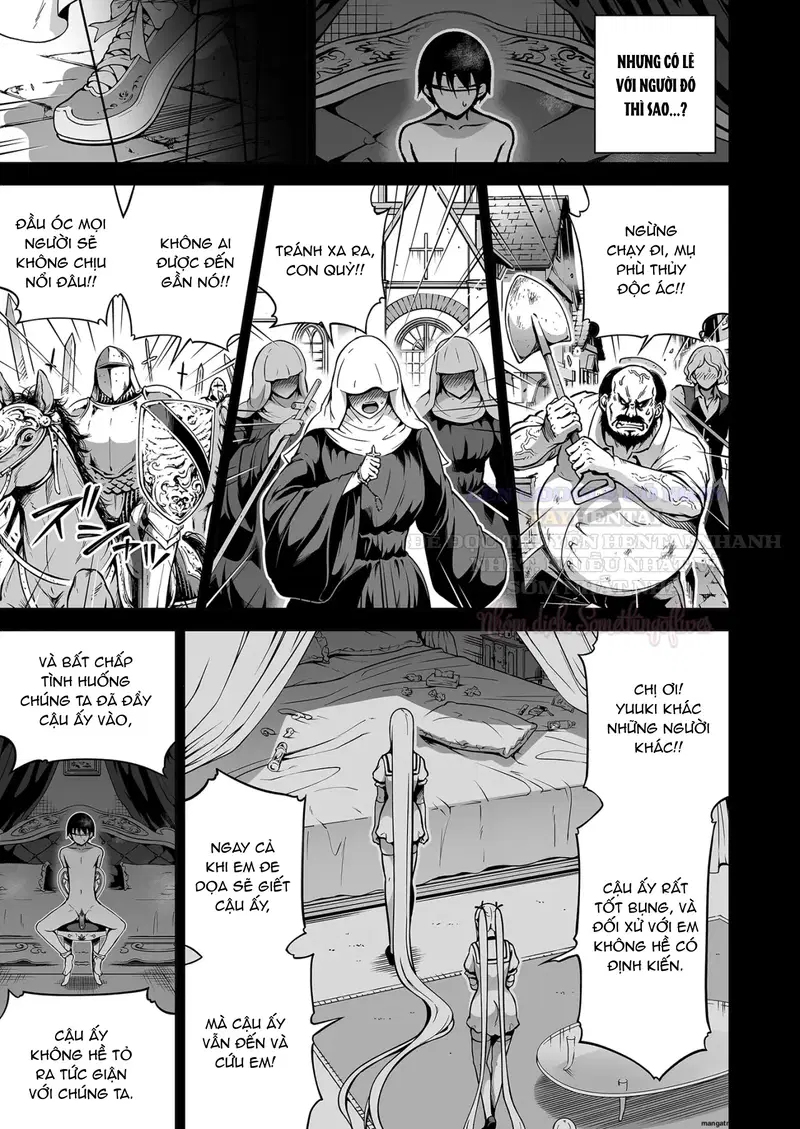 Trải nghiệm bị vắt khô cùng ba chị em succubus nóng bỏng 3 - Trang 11