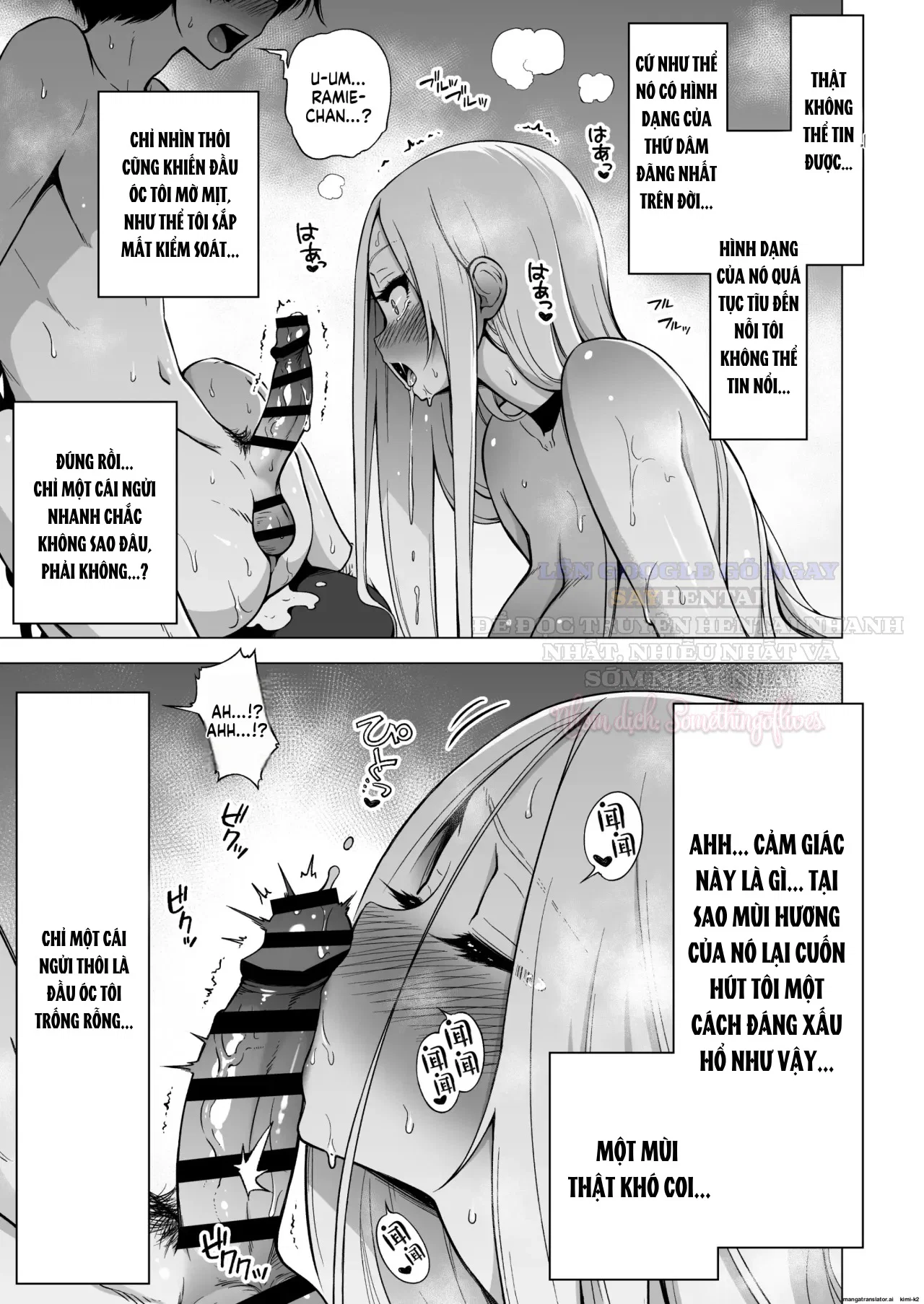 Trải nghiệm bị vắt khô cùng ba chị em succubus nóng bỏng 4 - Trang 3