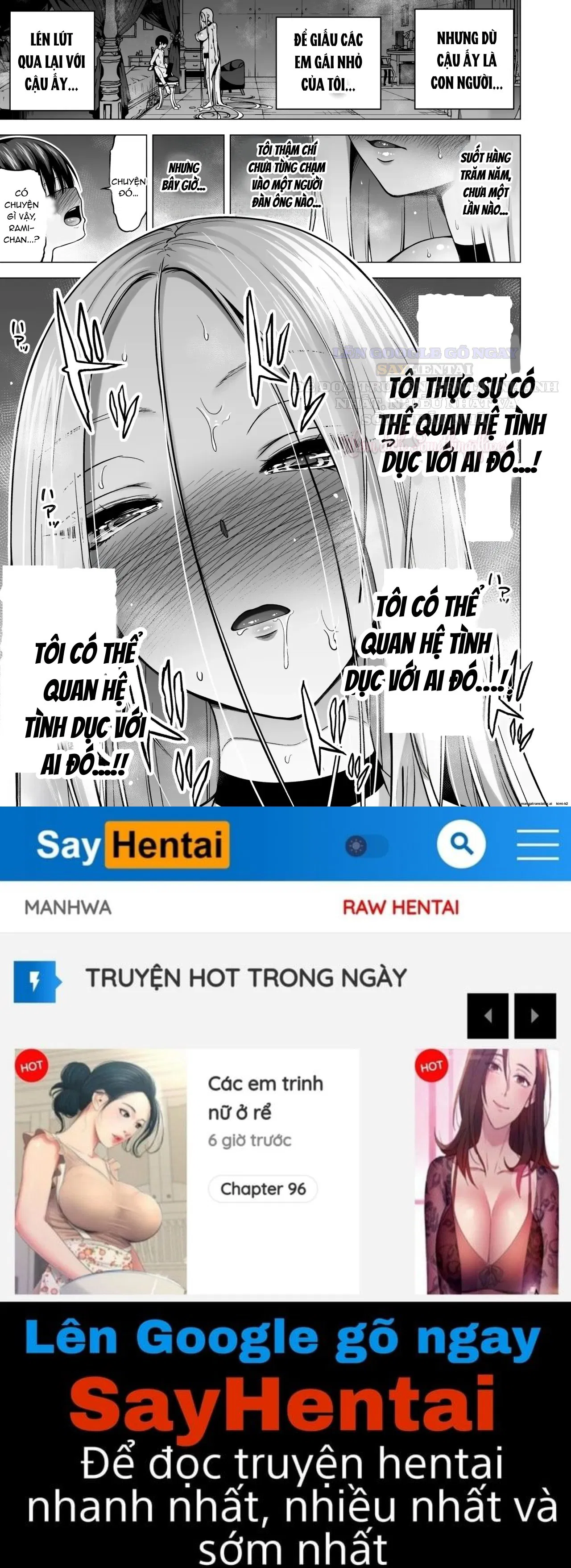 Trải nghiệm bị vắt khô cùng ba chị em succubus nóng bỏng 4 - Trang 20