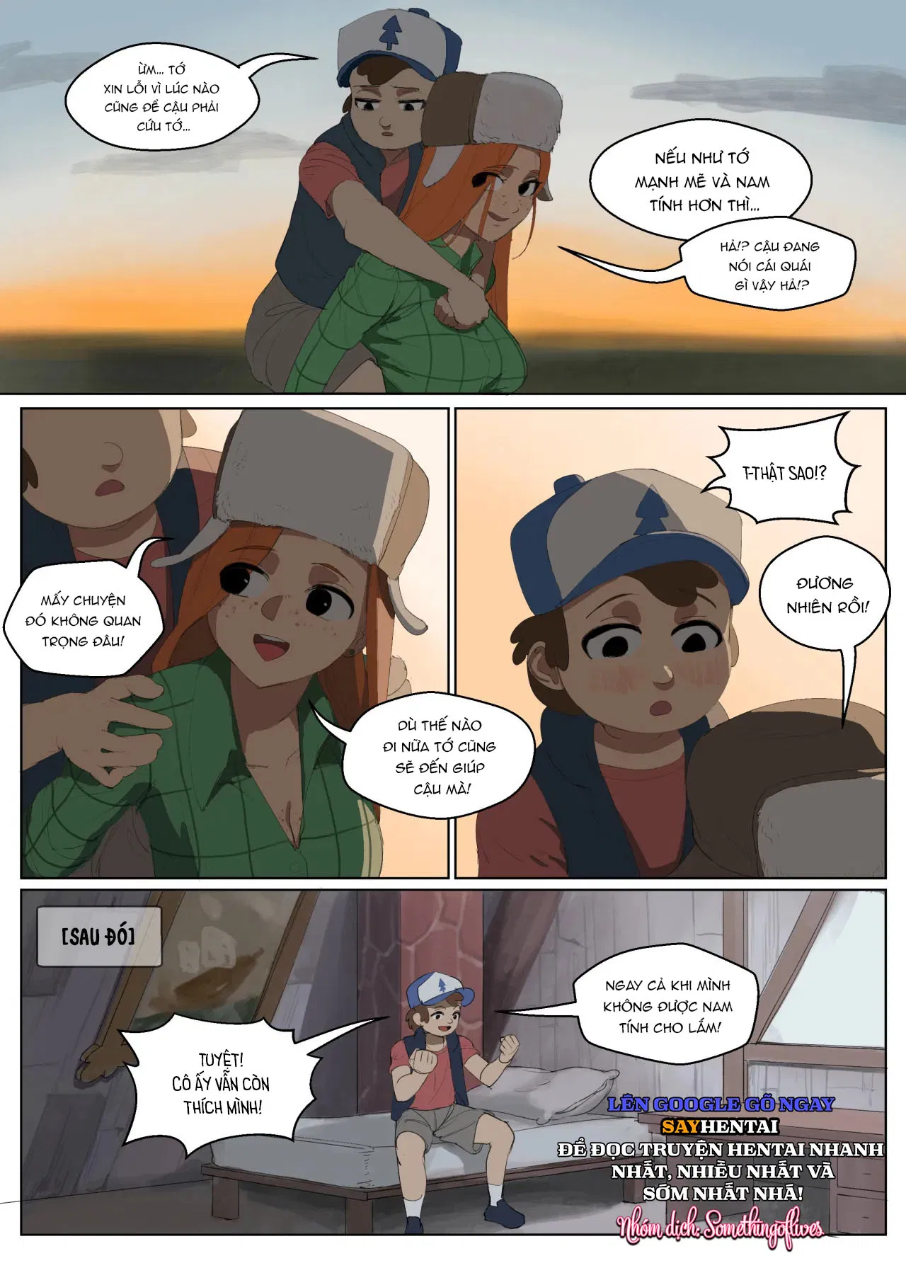 Chuỗi câu chuyện về Gravity Falls - Trang 2