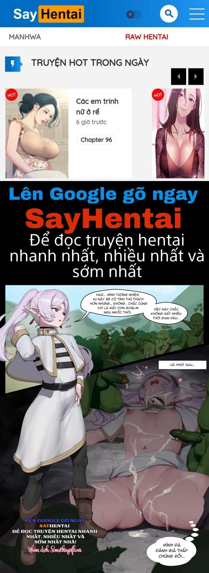 Nhiệm vụ tiêu diệt goblin của frieren - Trang 1