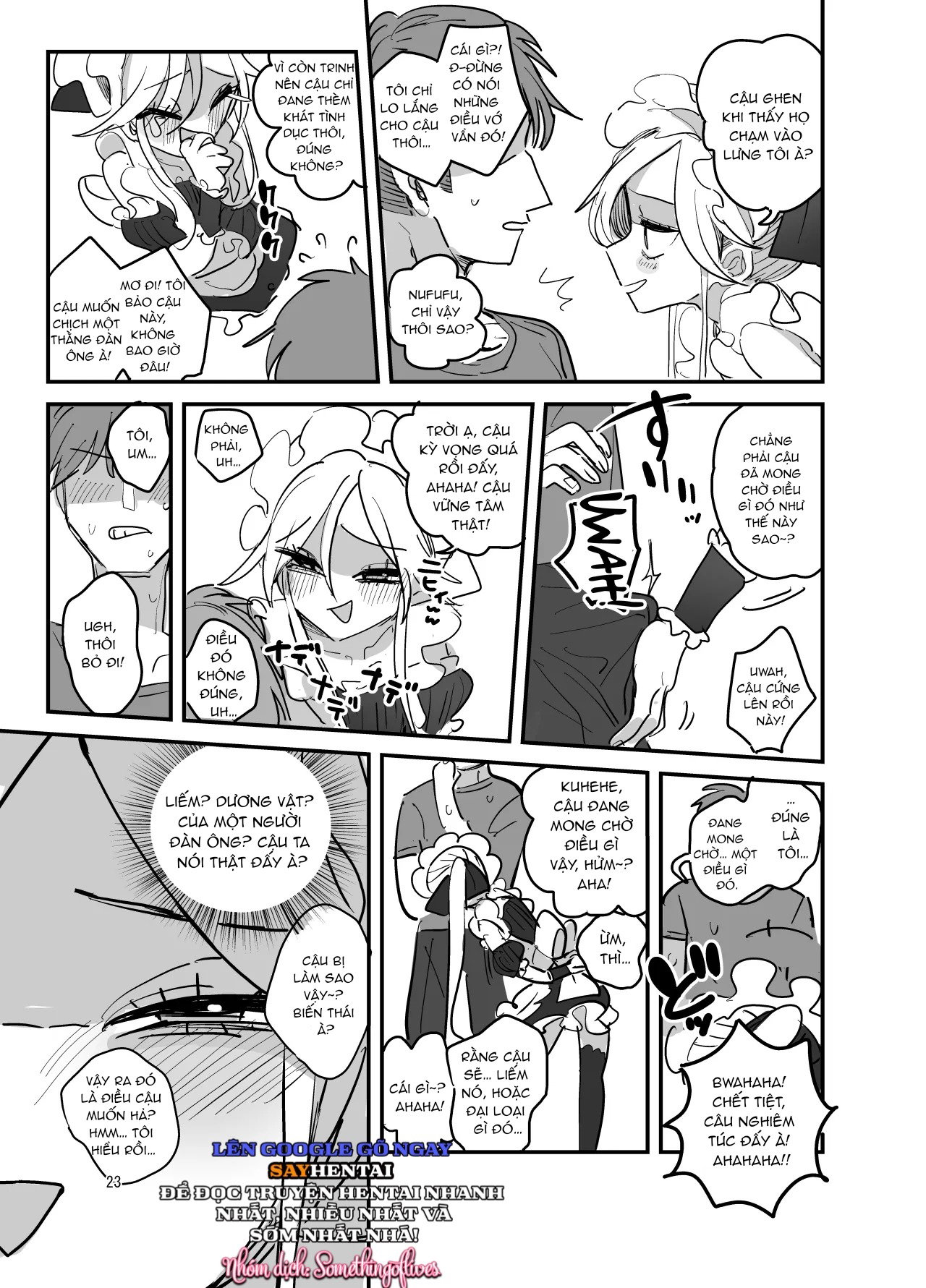 Lễ hội văn hóa trường nam sinh, quán cà phê hầu gái - tập 2 - Trang 22