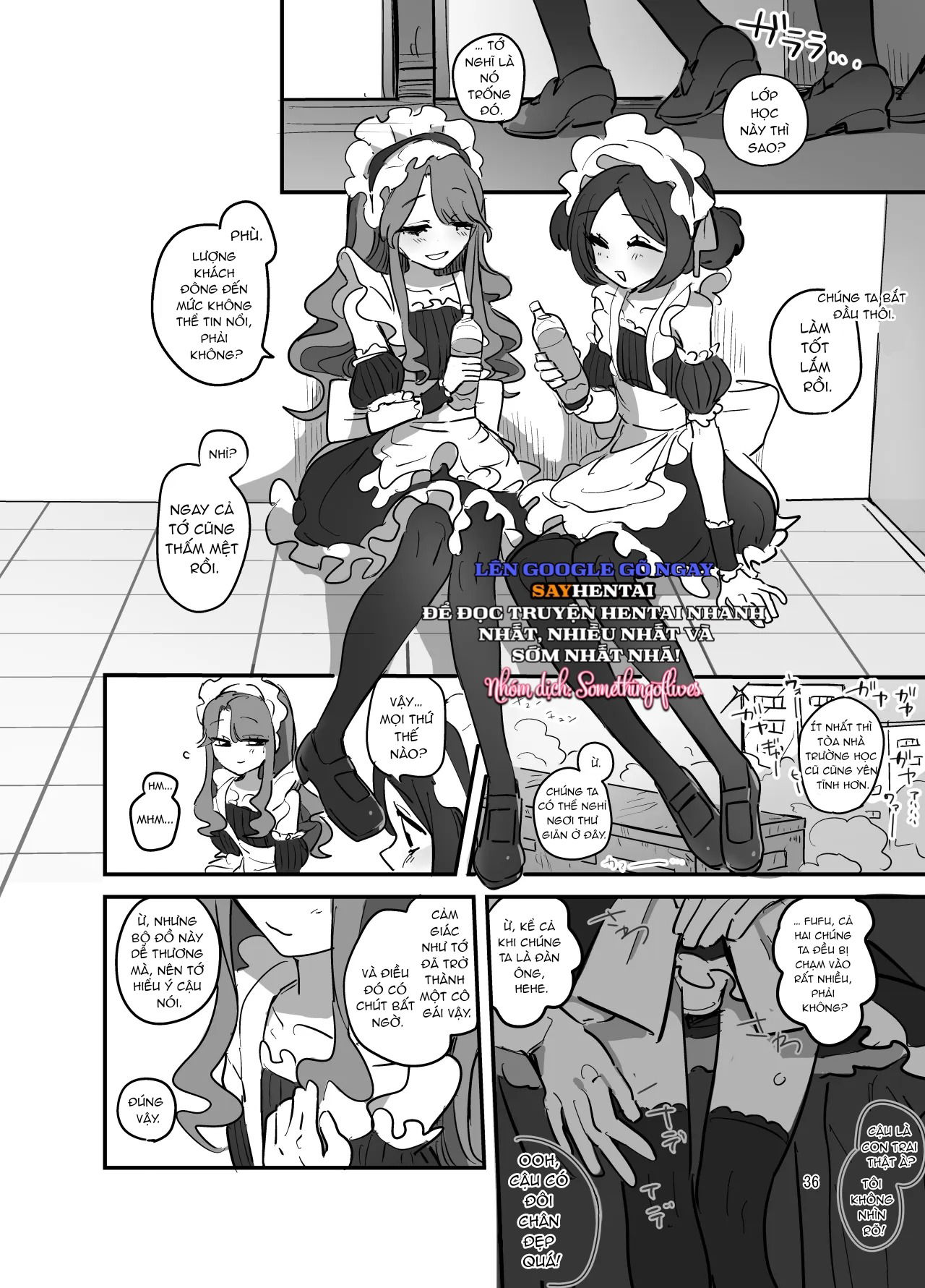 Lễ hội văn hóa trường nam sinh, quán cà phê hầu gái - tập 2 - Trang 10