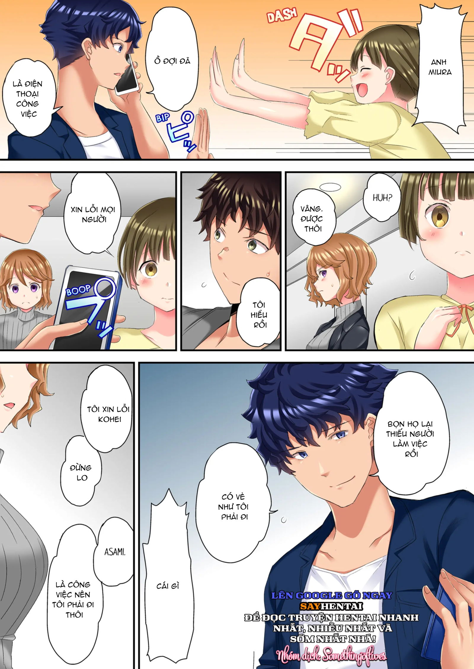 Mát xa NTR - Trang 8