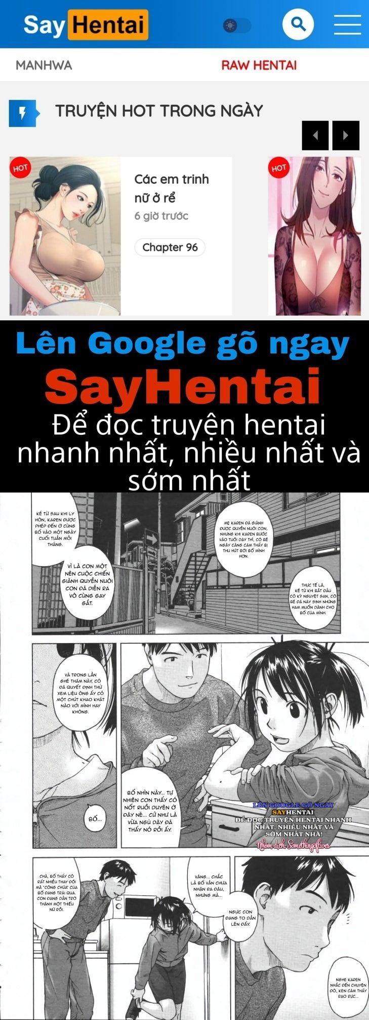 Sự Xâm Lấn Từ Người Cha Những Mũi Kim Tình Ái Của Cha - Trang 1