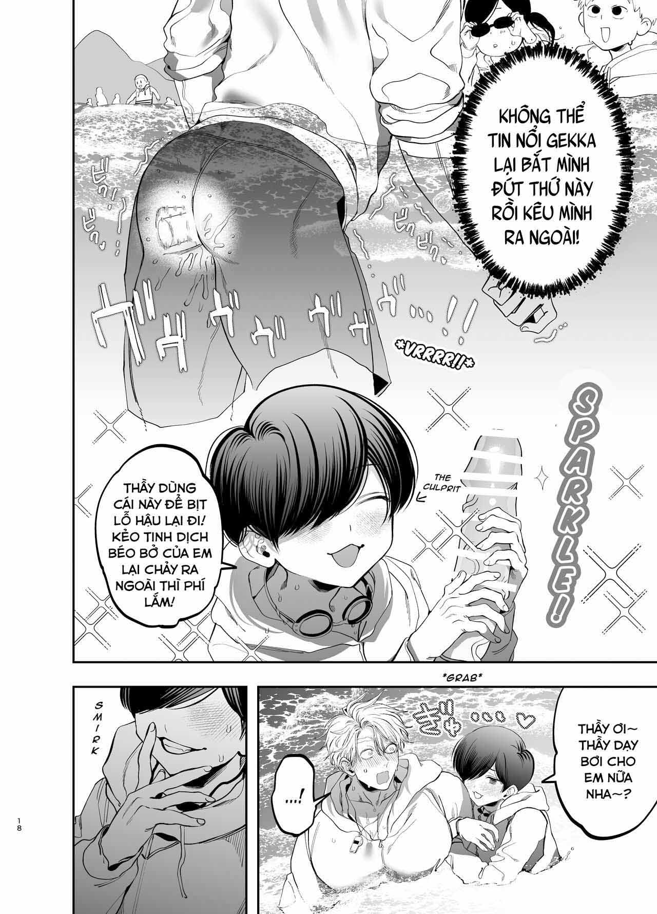 Sa Ngã Thành Nô Lệ Của Tên Học Trò Quái Vật Chuyện Tình Rạo Rực Nơi Trại Hè Ven Biển - Trang 17