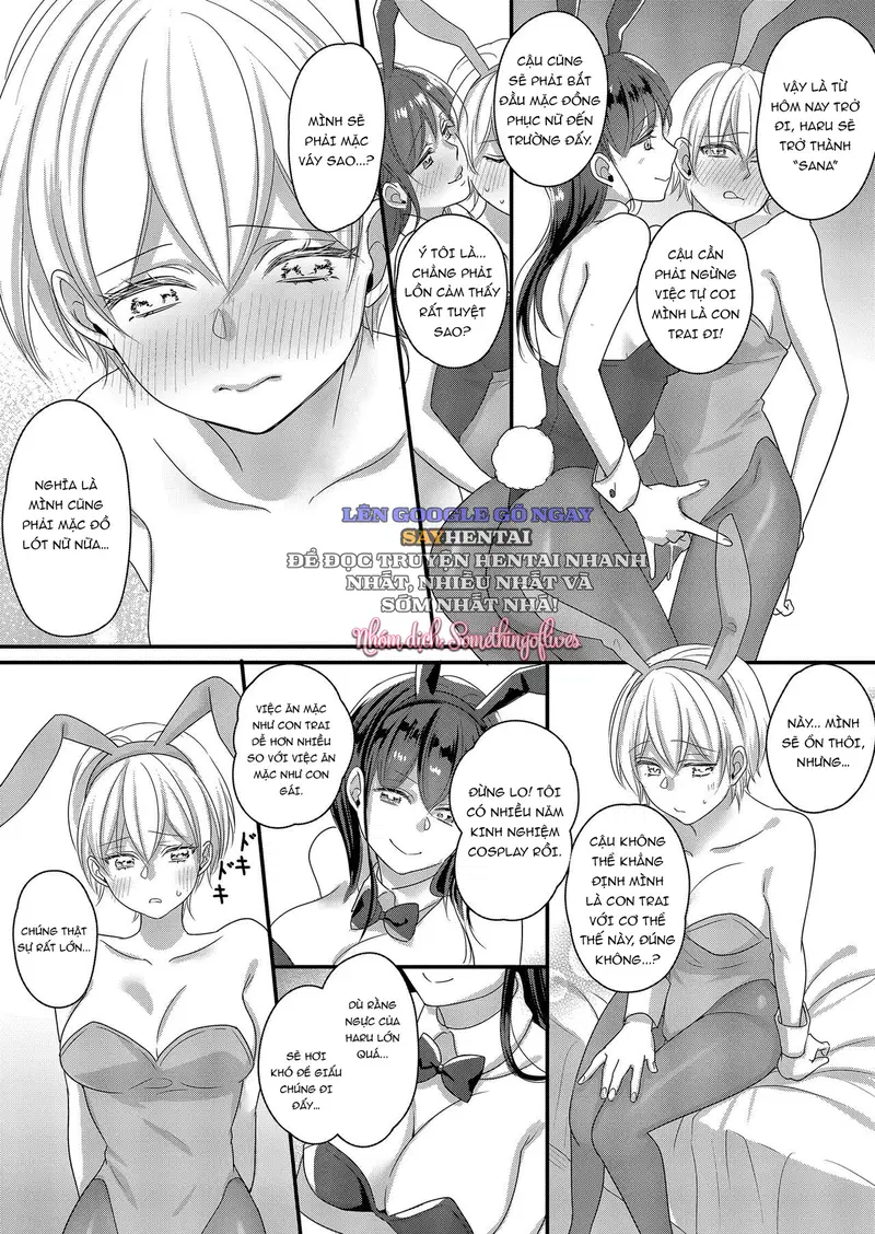 Haru Và Sana 2 Mối Tình Chớm Nở Từ Thế Giới Hóa Thân - Trang 2