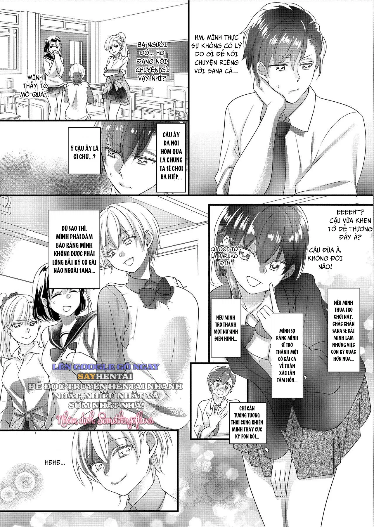 Haru Và Sana 2 Mối Tình Chớm Nở Từ Thế Giới Hóa Thân - Trang 7