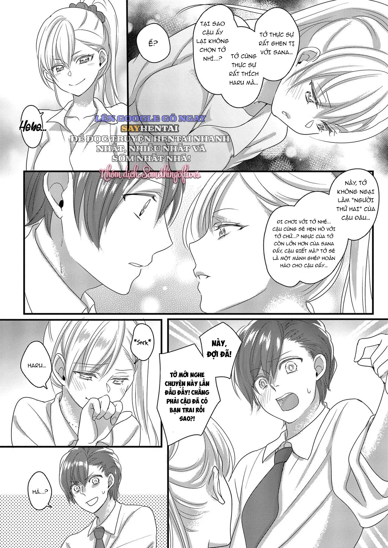 Haru Và Sana 2 Mối Tình Chớm Nở Từ Thế Giới Hóa Thân - Trang 9