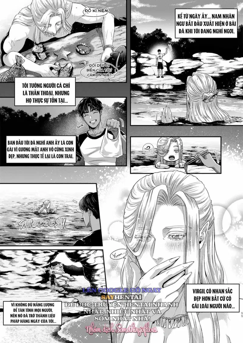 Chàng Tiên Cá Tuyệt Sắc Mang Thân Xác Kì Lạ - Trang 10
