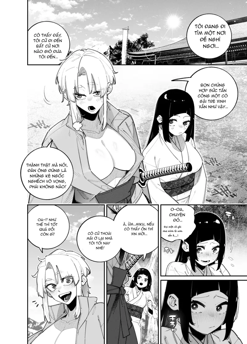 Làm thế nào mà Miku và Satsuki lại có màn quan hệ tình dục nồng cháy, âu yếm kiểu "xuất tinh vào miệng" - Trang 4