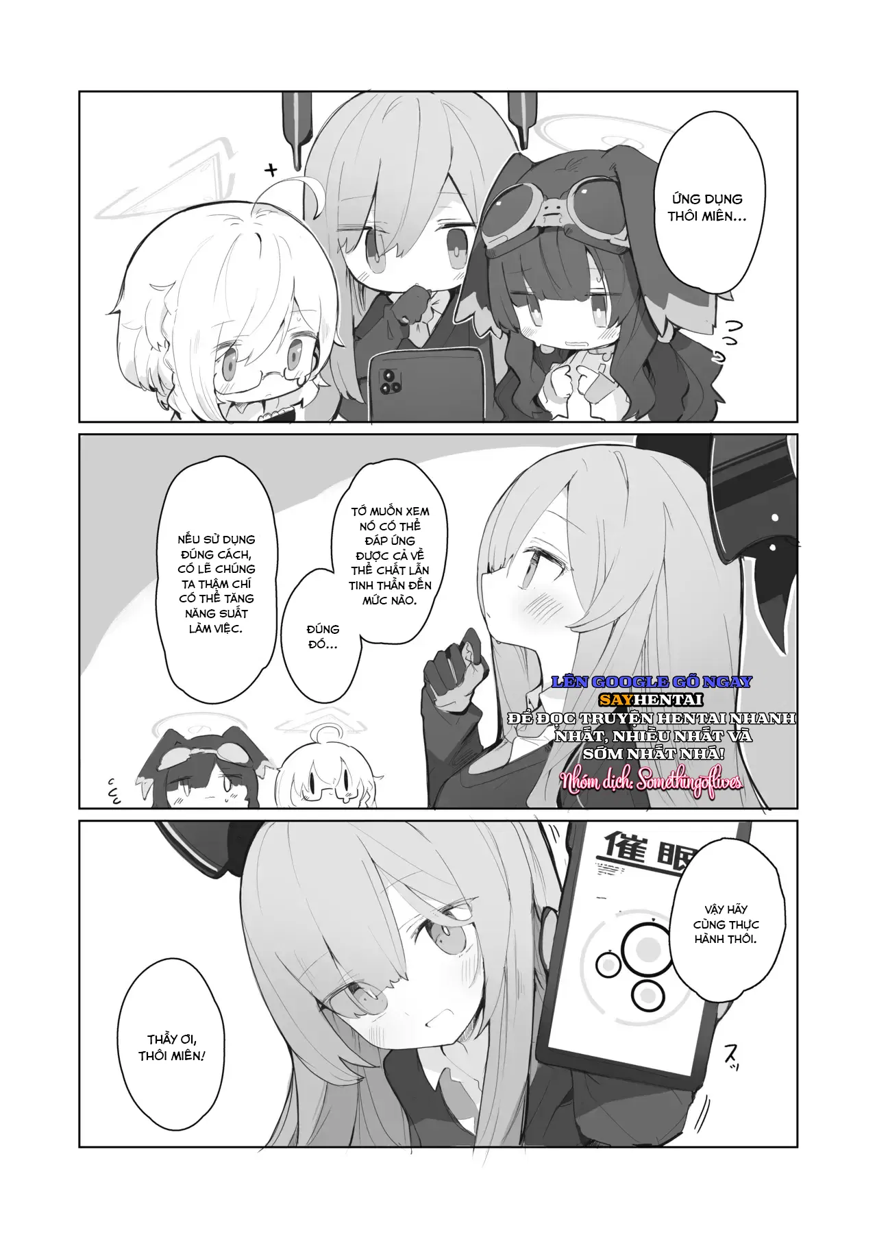 Cuốn sách về việc Veritas bị thôi miên - Trang 3