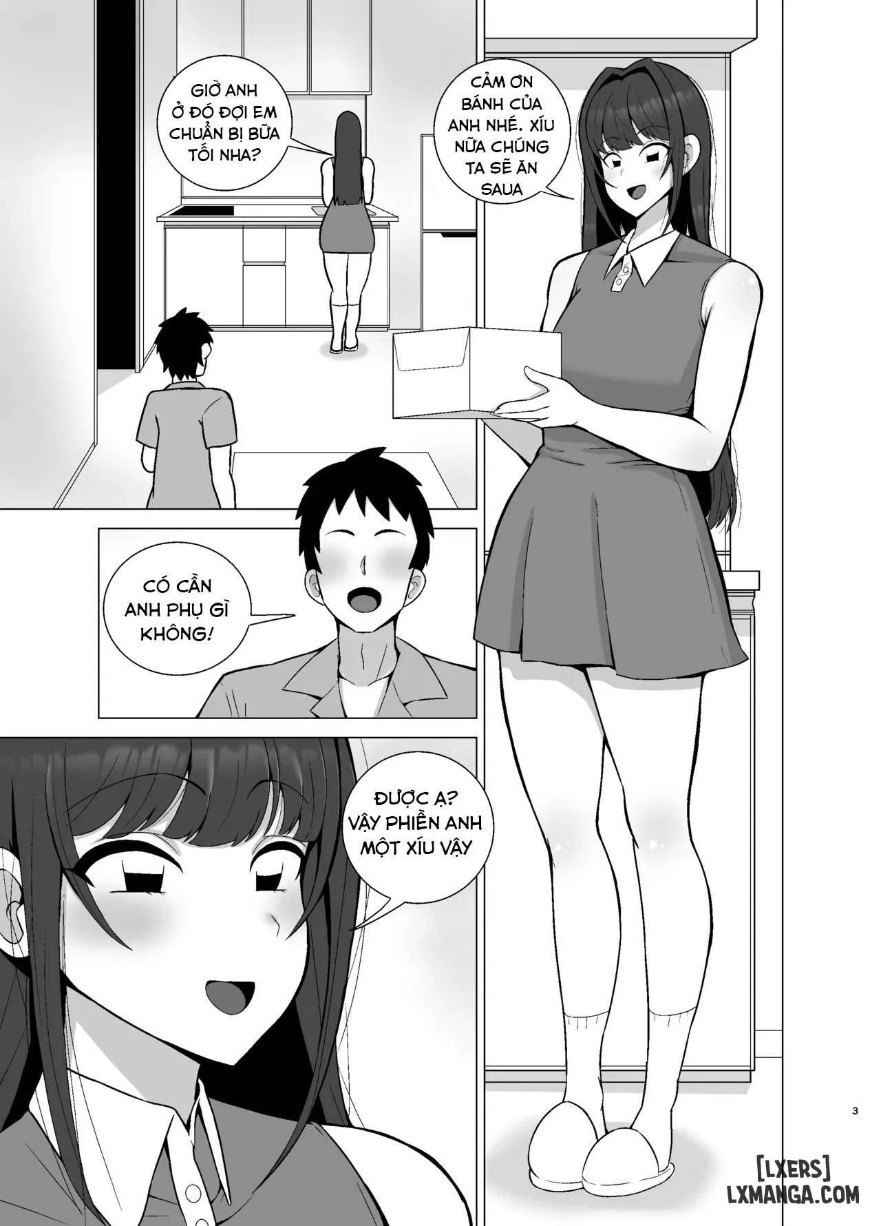 Kanojo no Tomodachi wa Dosukebe Kasshoku Gal - Trang 3