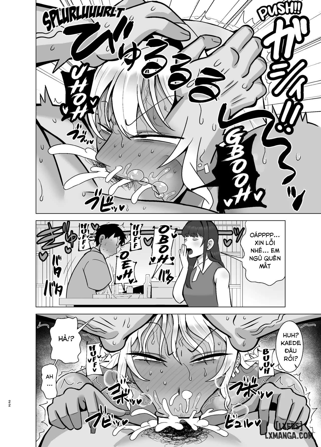 Kanojo no Tomodachi wa Dosukebe Kasshoku Gal - Trang 22