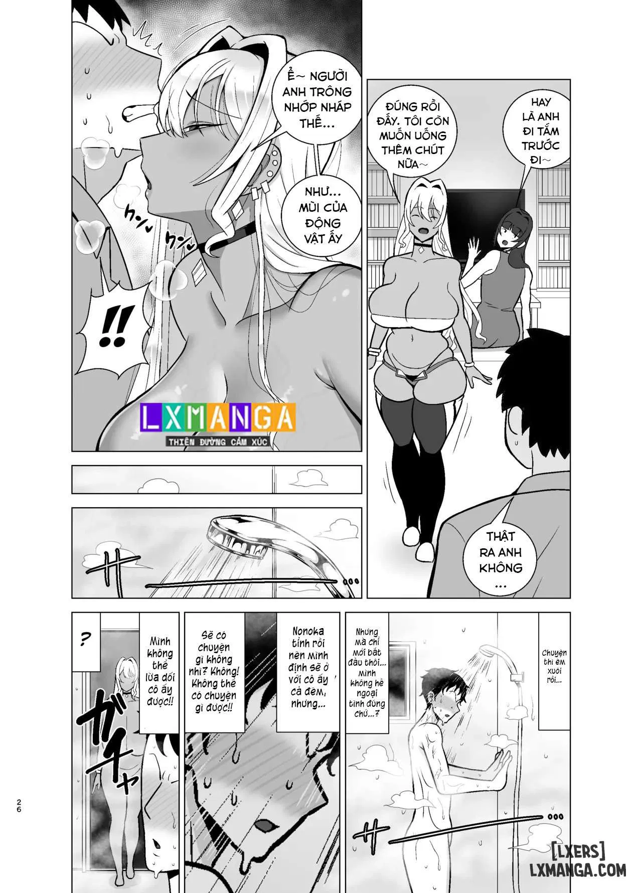 Kanojo no Tomodachi wa Dosukebe Kasshoku Gal - Trang 26