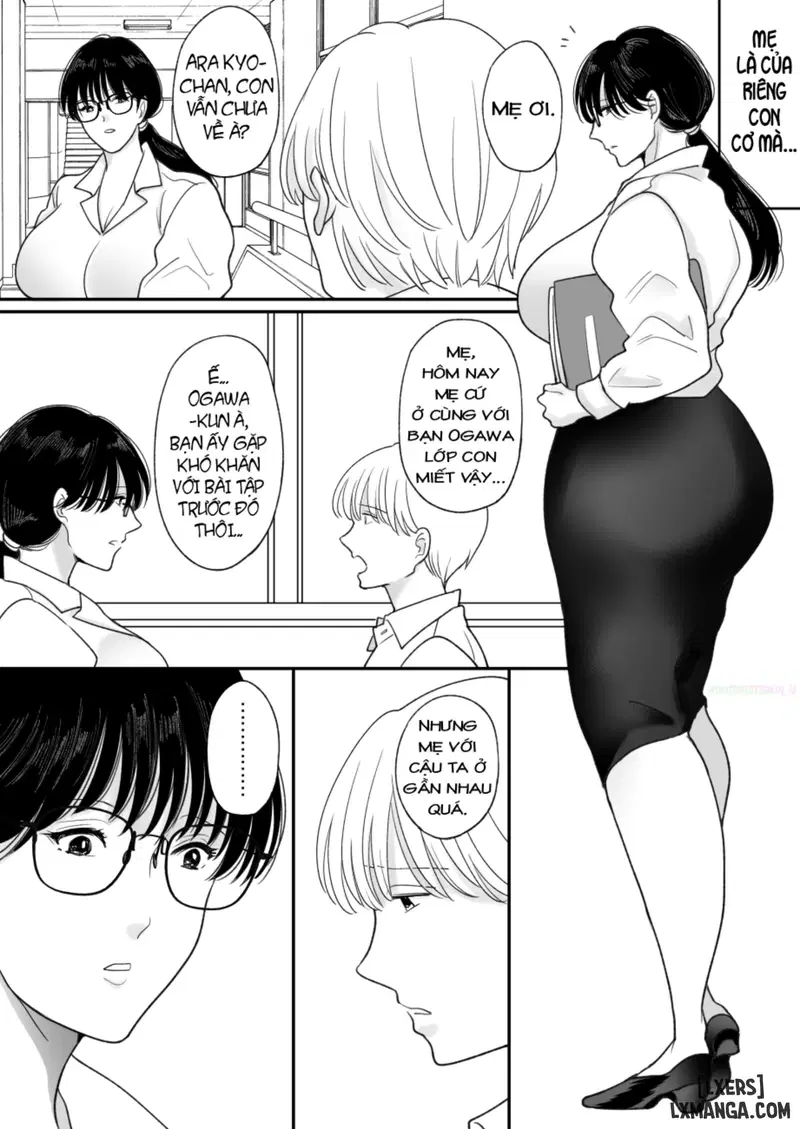 Suugaku Kyoushi no Kaa-san ga Taiiku Kyoushi ni Netorareru - Trang 25