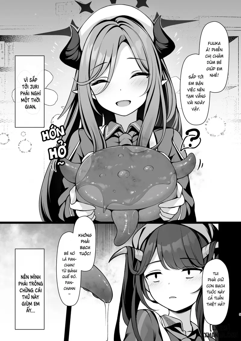 Tôi đã trở thành bồn chứa tinh cho thú cưng của Juri (Pan-chan)! - Trang 5