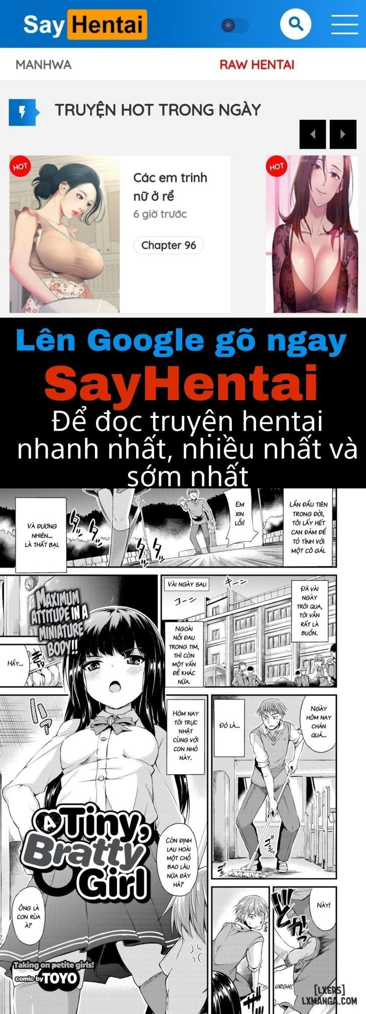 A Tiny, Bratty Girl - Trang 1