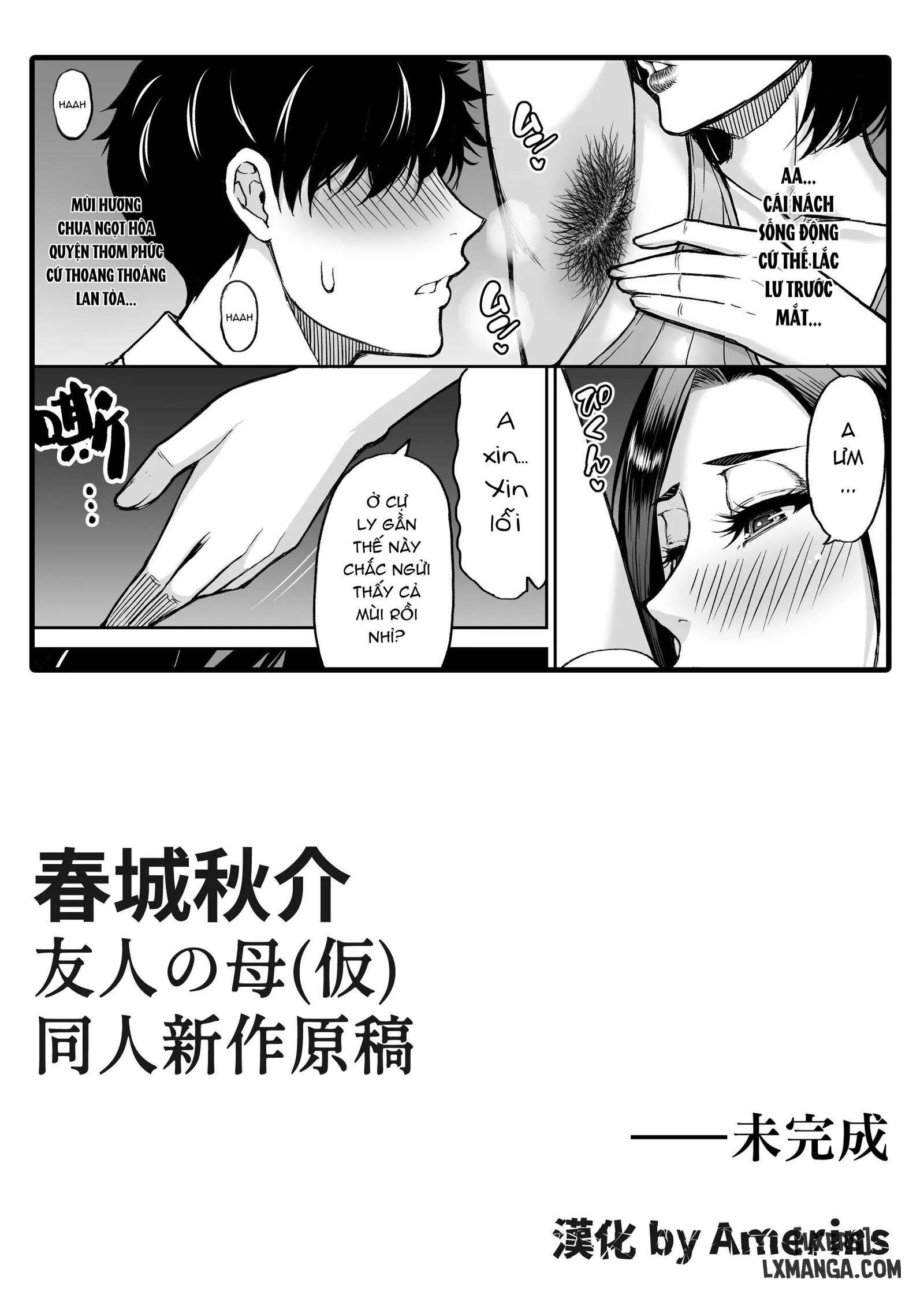 Doujin Shinsaku Genkou: Tomo no Haha - Trang 2