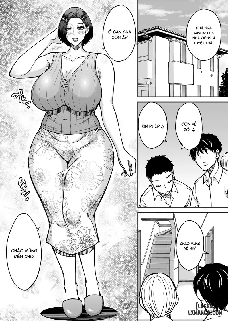 Doujin Shinsaku Genkou: Tomo no Haha - Trang 4