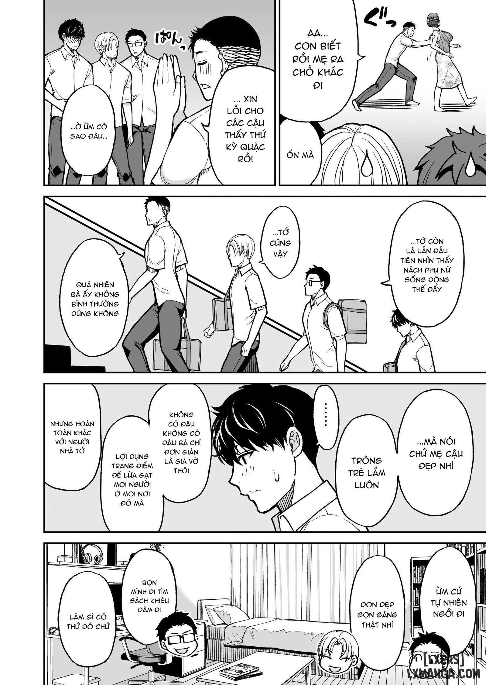 Doujin Shinsaku Genkou: Tomo no Haha - Trang 6