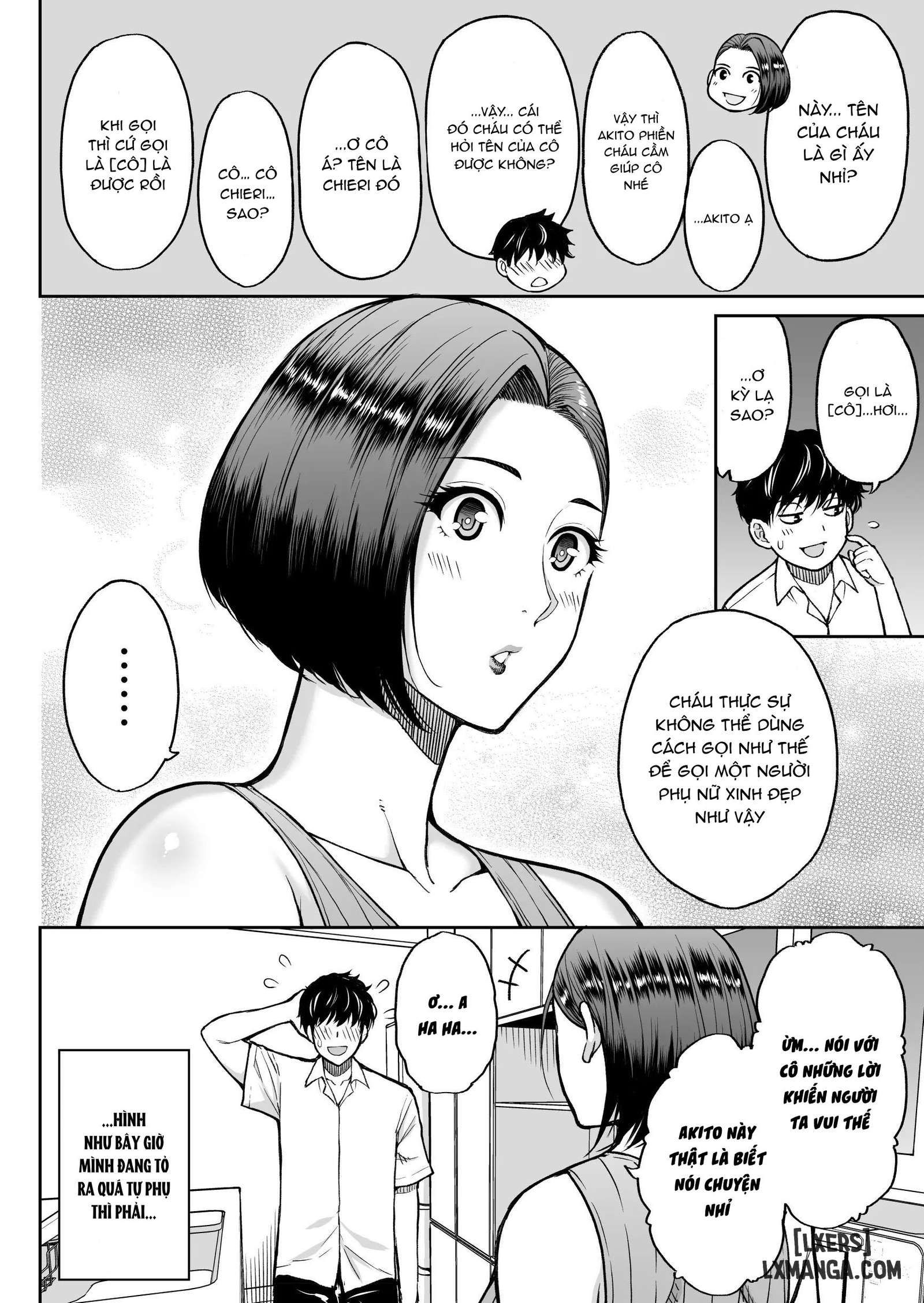 Doujin Shinsaku Genkou: Tomo no Haha - Trang 10