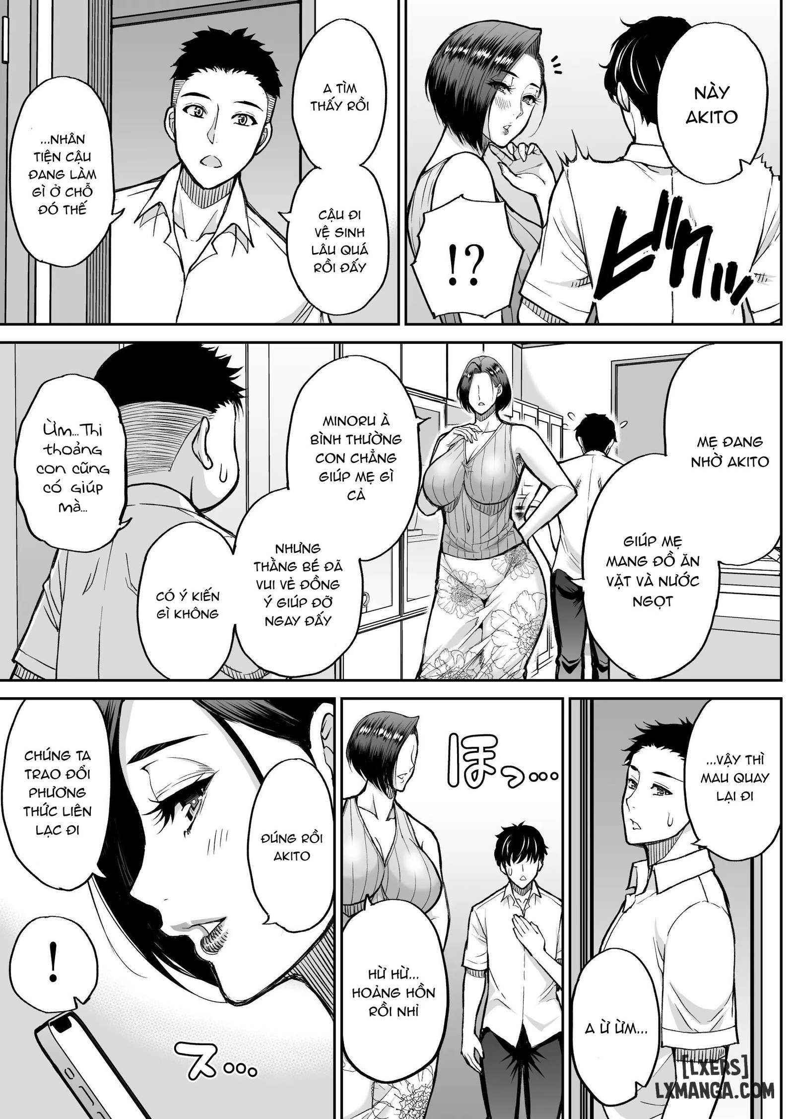 Doujin Shinsaku Genkou: Tomo no Haha - Trang 15