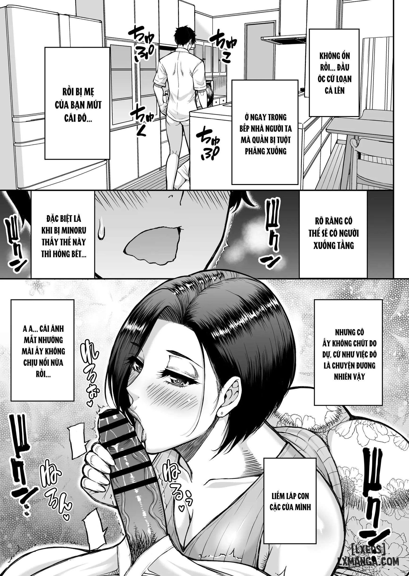 Doujin Shinsaku Genkou: Tomo no Haha - Trang 25