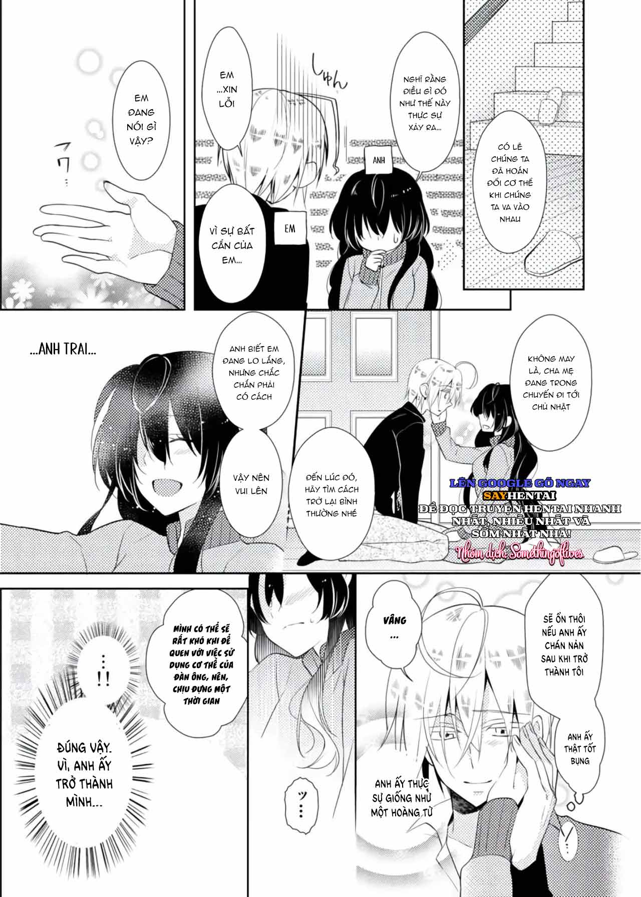 Thay đổi cơ thể. Đi bằng cơ thể của anh trai sao!! - Trang 4