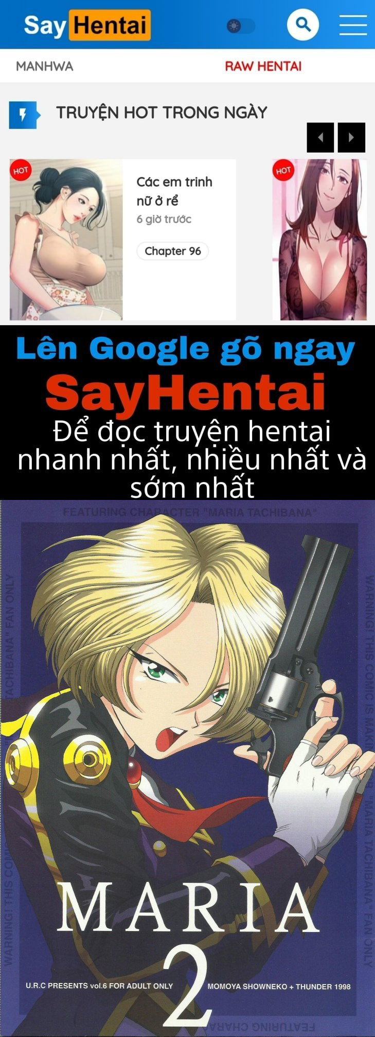 Nàng Maria Và Những Cung Bậc Tình Ái Phần 2 - Trang 1